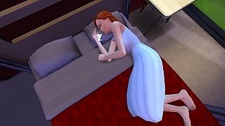 son fucks hot mom while sleeping