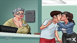 black granny sucking dick