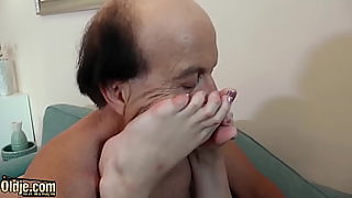 hot teen brunette fucks old man